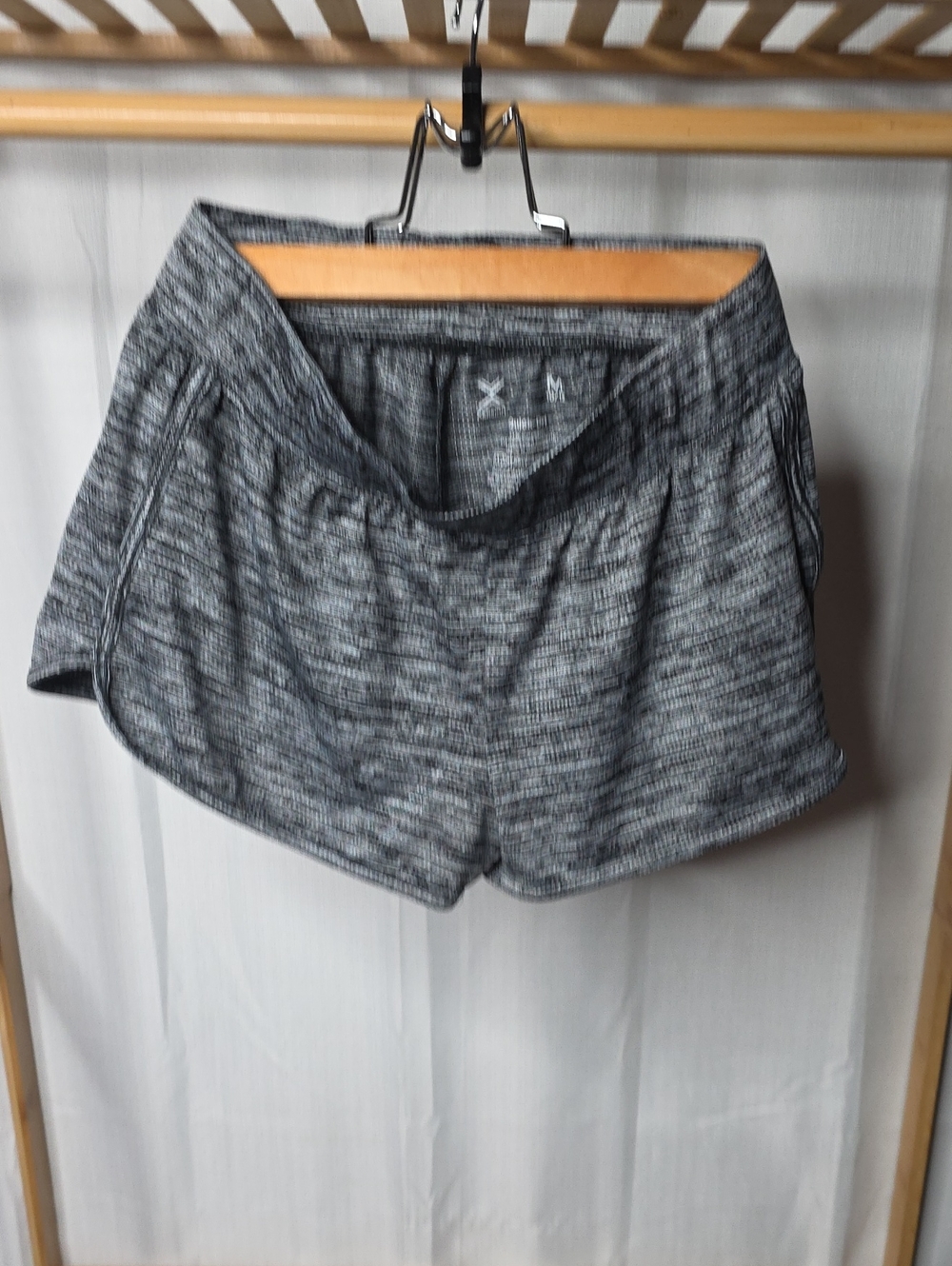 Gray Women's Athletic Shorts - Brand Unspecified